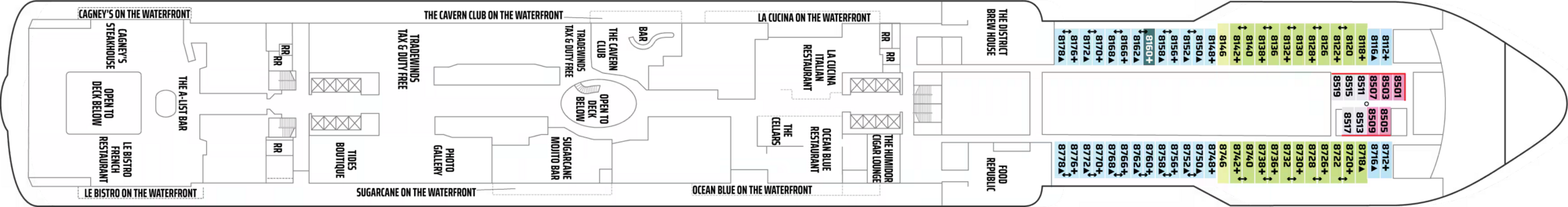 Deck 8 plan